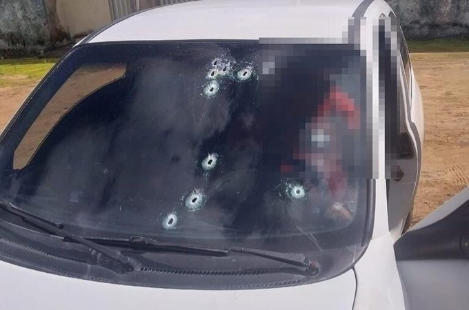 Homem dentro de carro é executado com diversos tiros em Taquarana