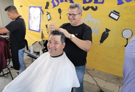 CMEI Luciene Jerônimo, em Girau do Ponciano, comemora dia dos pais com dia de beleza e café da manhã