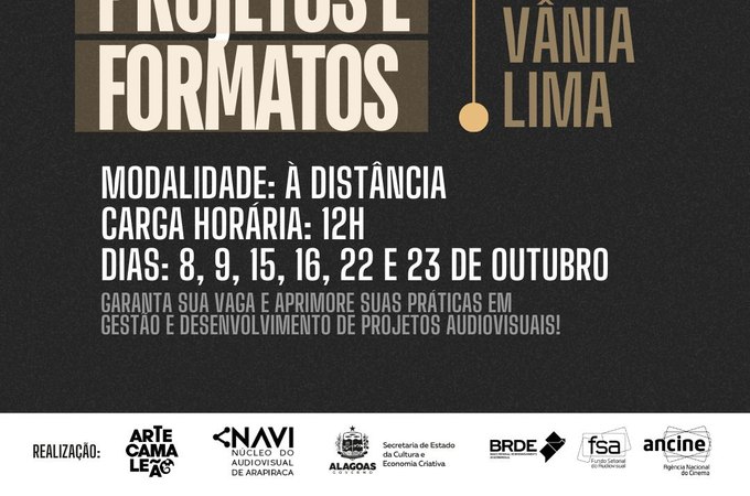 Estação NAVI abre inscrições para curso online de produção audiovisual com Vânia Lima