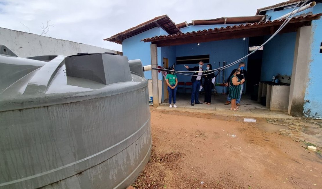 Projeto Sede de Aprender, do MPE, visita escolas em Arapiraca