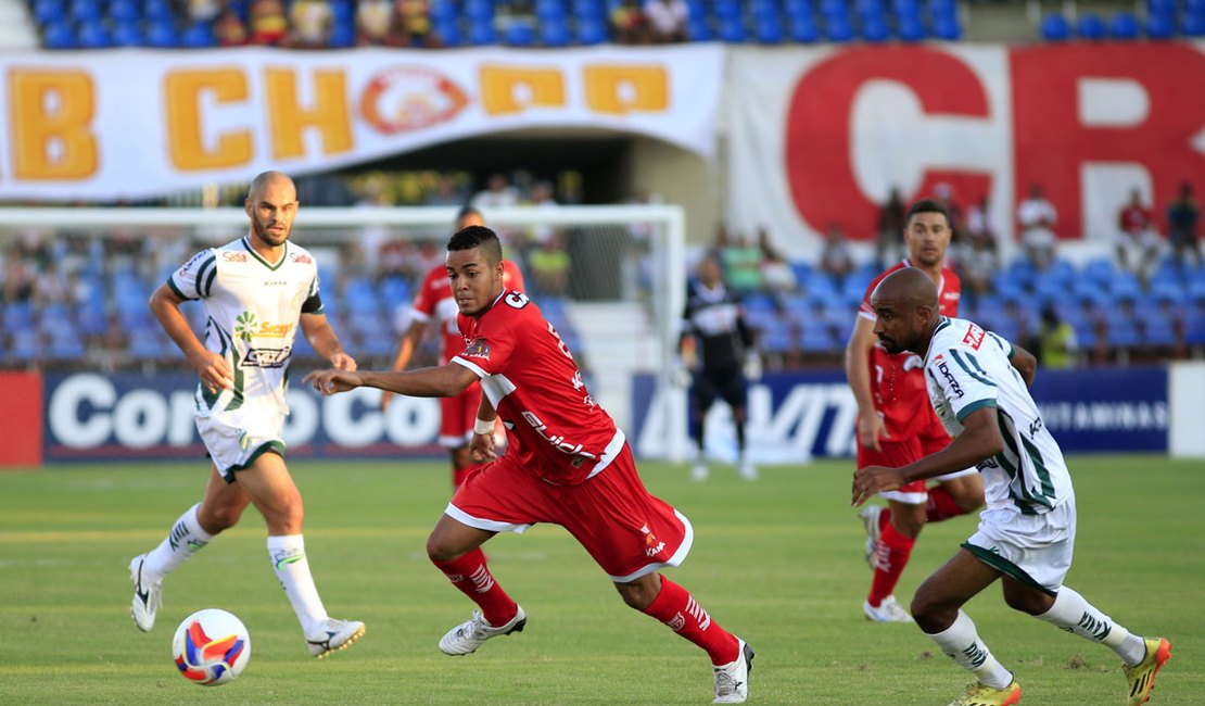 CRB e Luverdense empatam sem gols, resultado não ajuda nenhum dos times na Série B