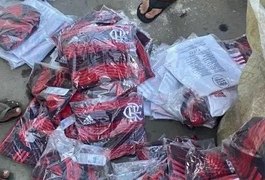 Caminhão com 25 mil produtos oficiais do Flamengo é roubado e gera prejuízo de R$ 1,5 milhão