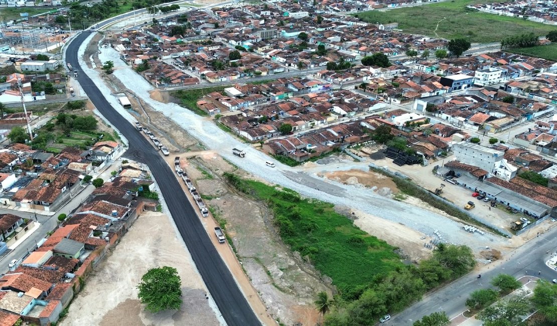 Novo eixo viário vai interligar Arapiraca de leste a oeste