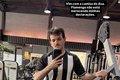 Padre Patrick treina com camisa do ASA e brinca sobre o Flamengo nas redes sociais