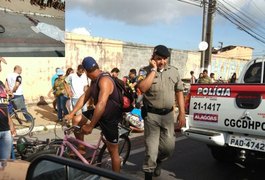 Ciclista morre após ser atingido por motocicleta em ciclovia de Maceió