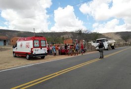 Motociclista fica ferido após bater em carro de ex-vereador, em Traipu