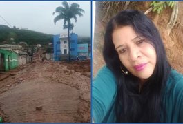 Com filha de 11 anos e marido em casa, mulher morre após deslizamento de barreira em Palmeira dos Índios