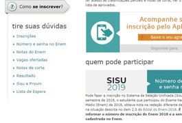 Sisu abre hoje inscrições para mais de 235 mil vagas