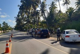 Dois motoristas são flagrados dirigindo sob efeito de álcool na AL-101 Norte