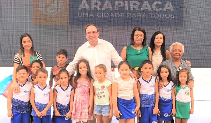 Em 2023, Prefeitura de Arapiraca entregou 12 escolas, seis unidades de saúde e a pavimentação de 78 ruas