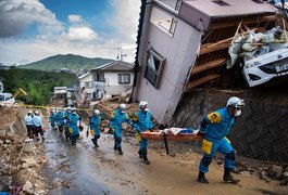 Vai a 141 o nº de mortos por chuvas e deslizamentos de terra no Japão