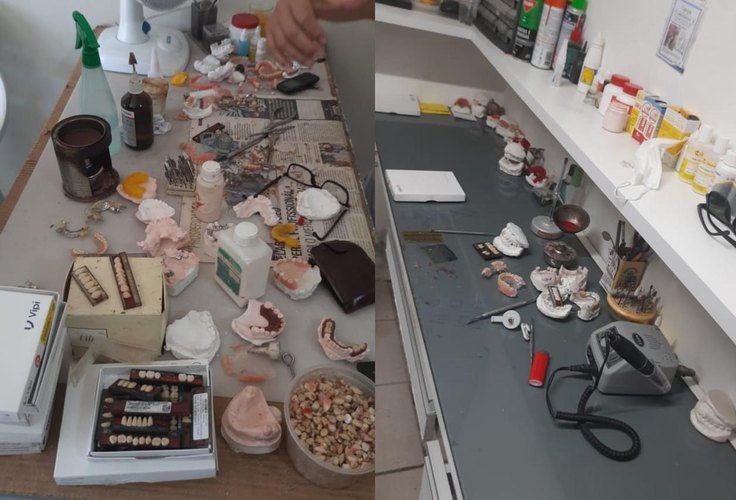 Conselho Regional de Odontologia flagra dois laboratórios de prótese atuando ilegalmente na parte alta de Maceió