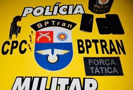Homem é preso após agredir a ex-mulher e atirar em via pública em Maceió