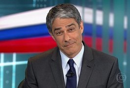 Após acidente, William Bonner é afastado do Jornal Nacional
