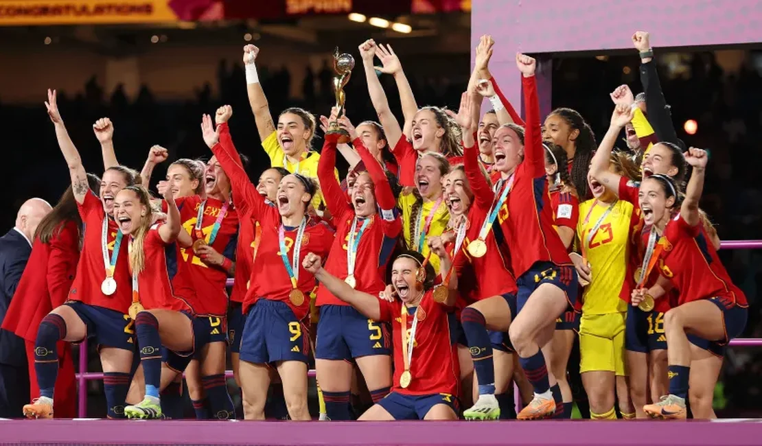 Espanha derrota Inglaterra e conquista primeiro título da Copa do Mundo Feminina