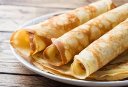 Panqueca simples de liquidificador