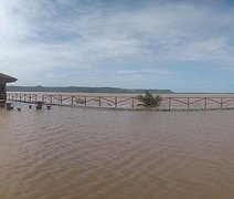 Período chuvoso: IMA alerta para riscos nos banhos de mar e lagoa