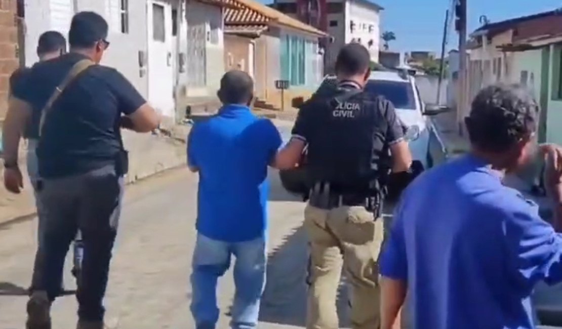 Foragido suspeito de estuprar enteada de 6 anos é preso no Agreste alagoano