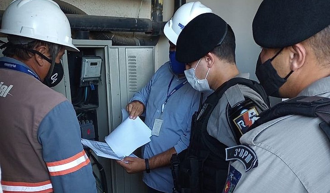 Homem é preso durante operação de c​ombate ao furto de energia no Sertão alagoano