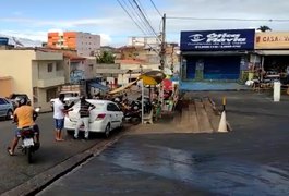 Usuário de drogas é vítima de tentativa de homicídio, perto da linha do trem, em Palmeira dos Índios