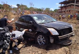 Após assalto, mulher persegue, atropela e mata bandido em Teresina