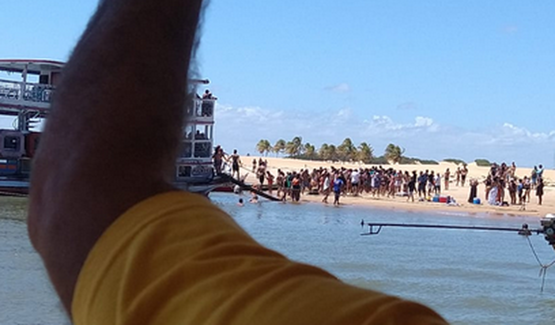 Menino de 4 anos morre após se afogar na Foz do Rio São Francisco, em Piaçabuçu