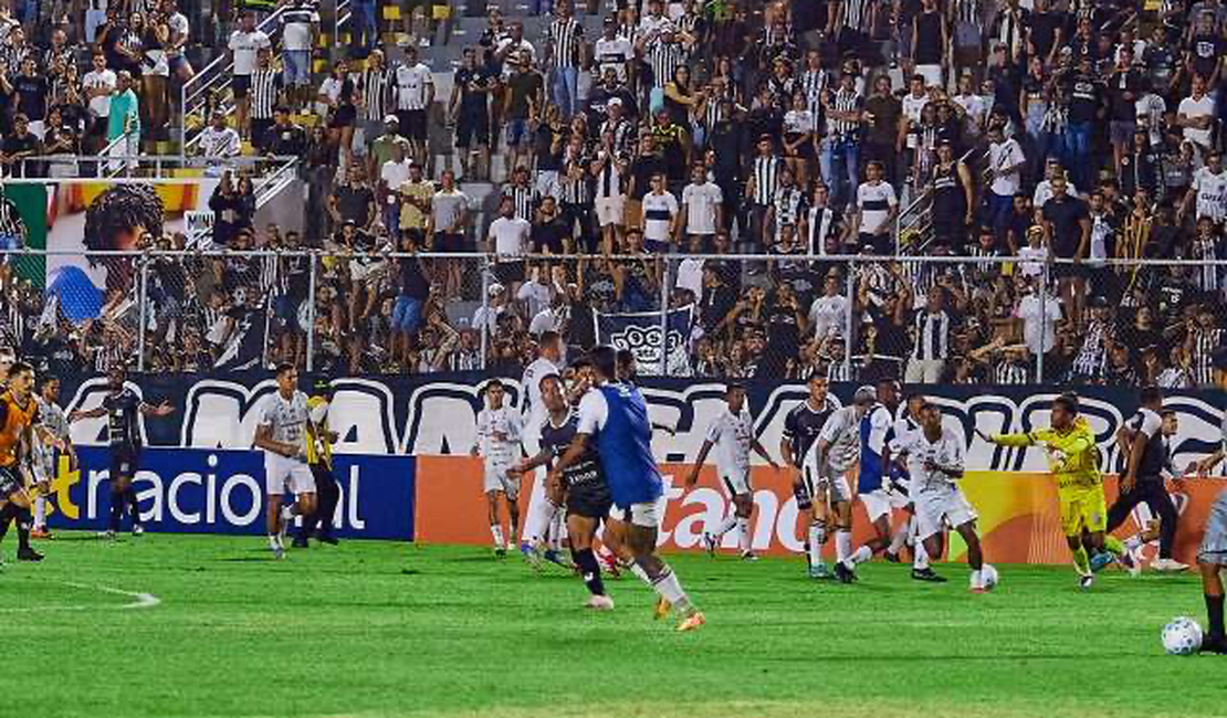 ASA é punido pelo STJD com multa e jogos de portões fechados após confusão contra Operário na Copa do Brasil