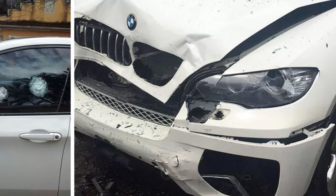 Assalto a carro blindado tem criminosos atropelados por vítima