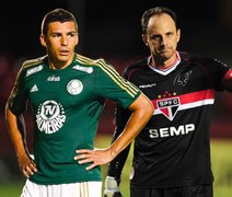 Palmeiras e São Paulo lutam contra jejum em reencontro no Pacaembu