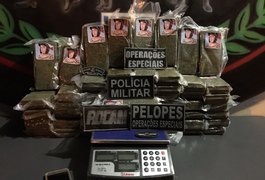 Sergipanos e um arapiraquense são detidos com 40kg de maconha