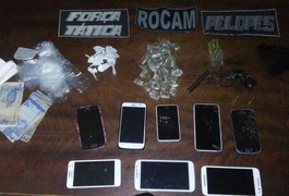 Ação conjunta captura jovens com drogas e produtos roubados em Arapiraca