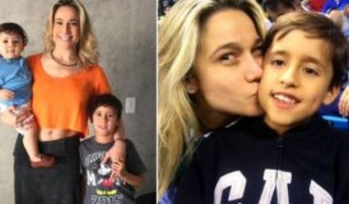 Fernanda Gentil se emociona ao falar da adoção do afilhado