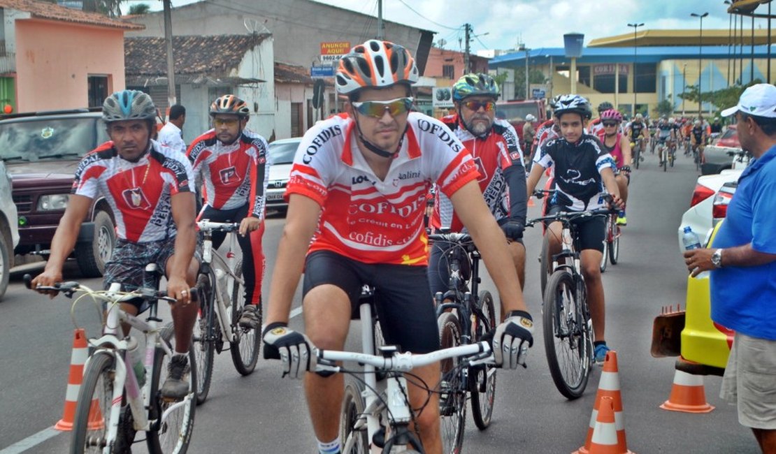 Arapiraca vai realizar Circuito Integração de Ciclismo neste domingo