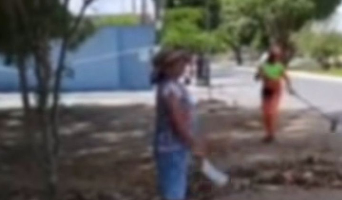 Mulher é denunciada por ameaçar trabalhadora da limpeza pública em Arapiraca