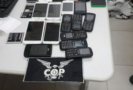 Varredura encontra 30 celulares dentro de celas do Presídio de Segurança Máxima