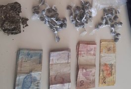 Foragido da justiça é preso com drogas no interior alagoano