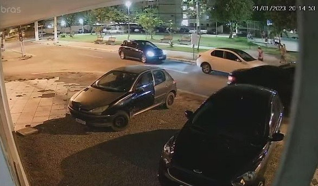 Imagens mostram discussão em trânsito que resultou em morte na Serraria