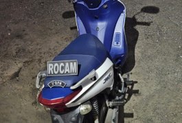 ROCAM do 3º BPM recupera ciclomotor com queixa de roubo em Arapiraca