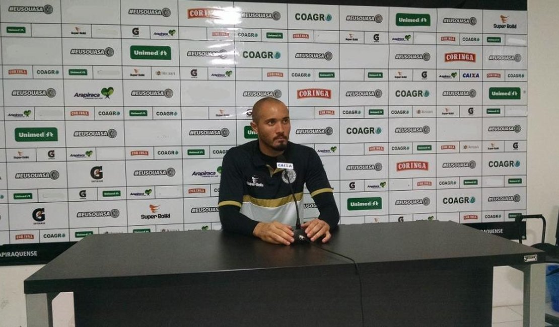 Arqueiro alvinegro diz que ASA tem time para virar o jogo e conquistar o acesso à Série B