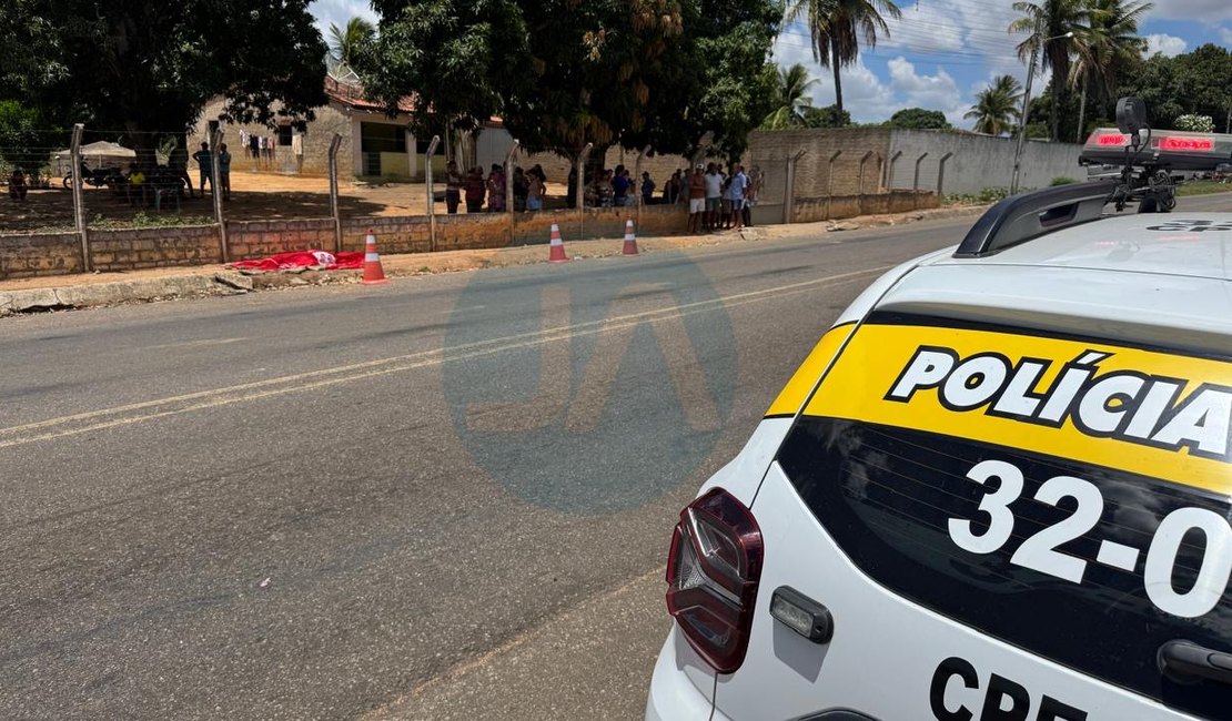 Idoso morre após ser atropelado por carro em povoado de Igaci