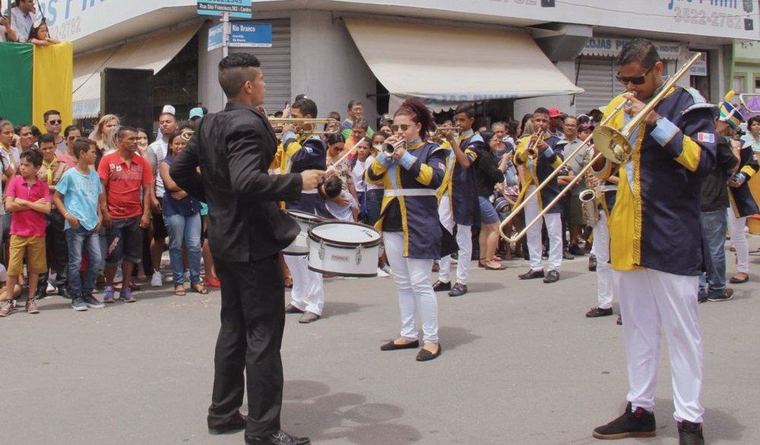 Prefeitura de Arapiraca publica editais para músicos e maestros de banda e fanfarra