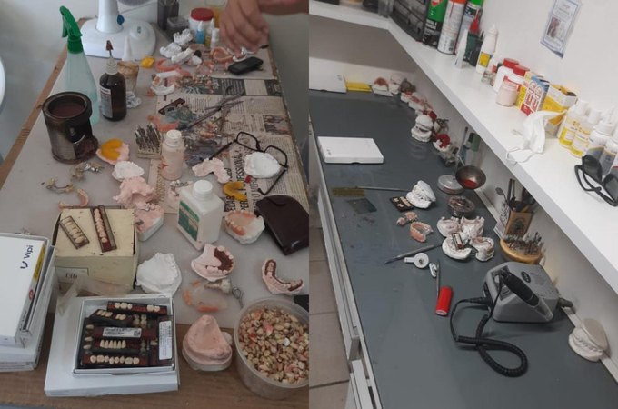 Conselho Regional de Odontologia flagra dois laboratórios de prótese atuando ilegalmente na parte alta de Maceió