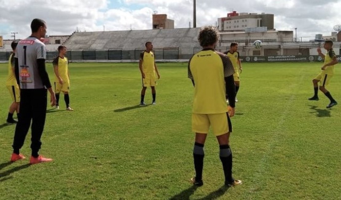 Elenco do ASA vai treinar na tarde desta sexta-feira para enfrentar o Murici no domingo