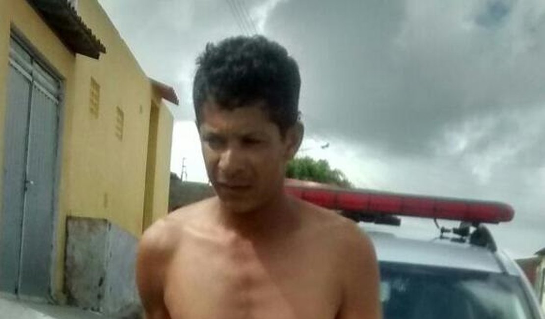 Homem é detido suspeito de manter esposa em cárcere privado, em Paulo Jacinto