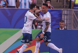 Por 2 a 0, Argentina bate a Venezuela e será adversária do Brasil na terça