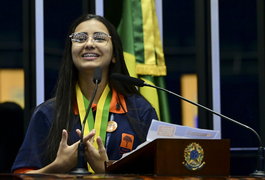 Estudante da Rede Estadual brilha como Jovem Senadora por Alagoas em Brasília