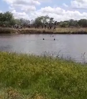 Funcionário da prefeitura de Palmeira dos Índios mergulha em barragem e desaparece