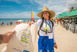 Governo de Alagoas participa de atividade socioambiental na Praia do Francês