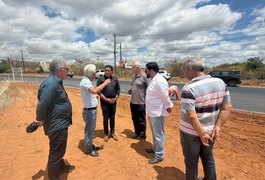Governo de Alagoas inspeciona trecho final da duplicação de via que liga Palmeira/Igaci