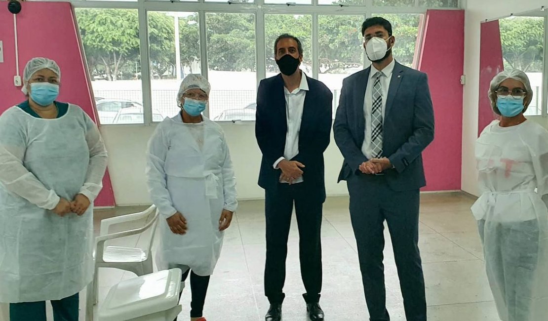 Plano de imunização contra a Covid-19 em Arapiraca é inspecionado pelo MPE